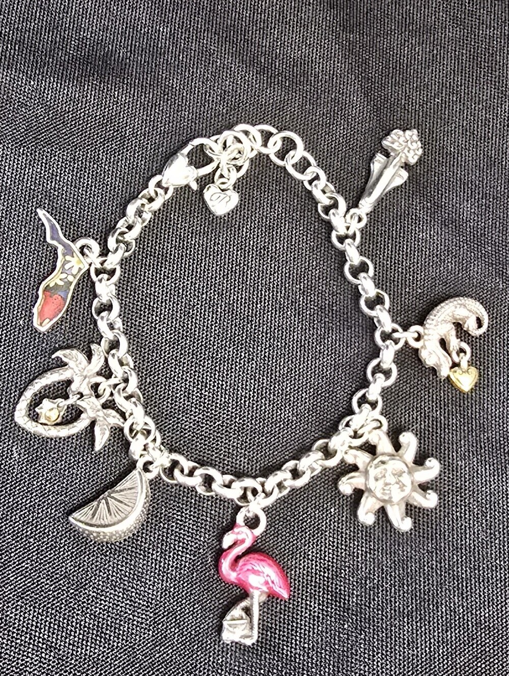 Brighton Florida Charm Bracelet